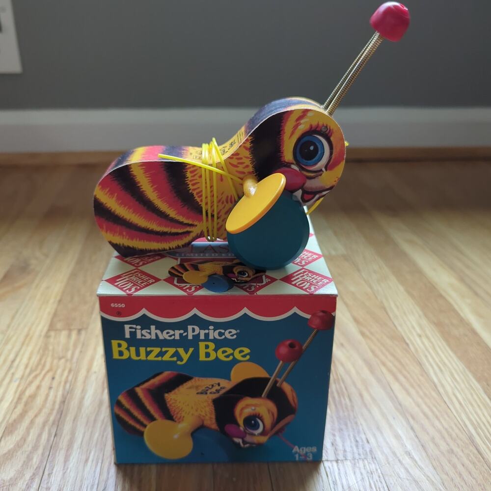 #6550 Buzzy Bee Fisher Price Collectable Toy
